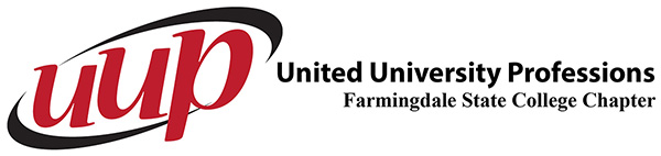 UUP, United University Professions, farmingdale State College Chapter.